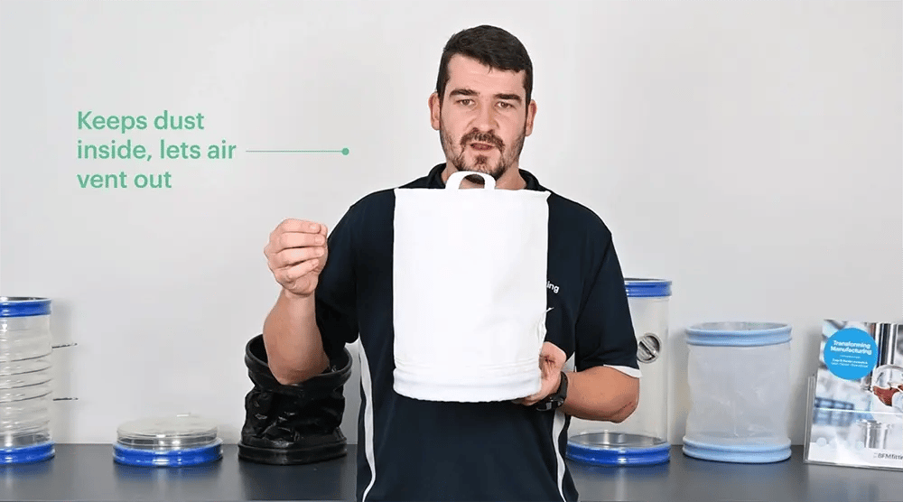 BFM FM1 Breather Bag Helps Ventilate Your Process