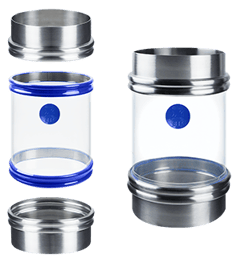 Seeflex 040E connectors fitting into spigots