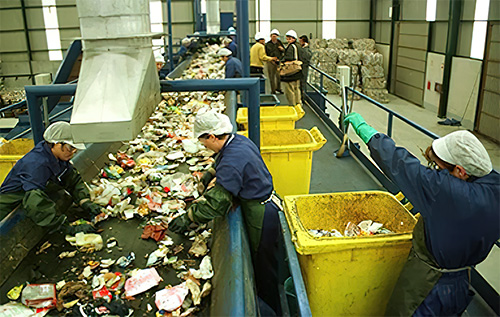 Biowaste sorting facility Biowaste sorting facility