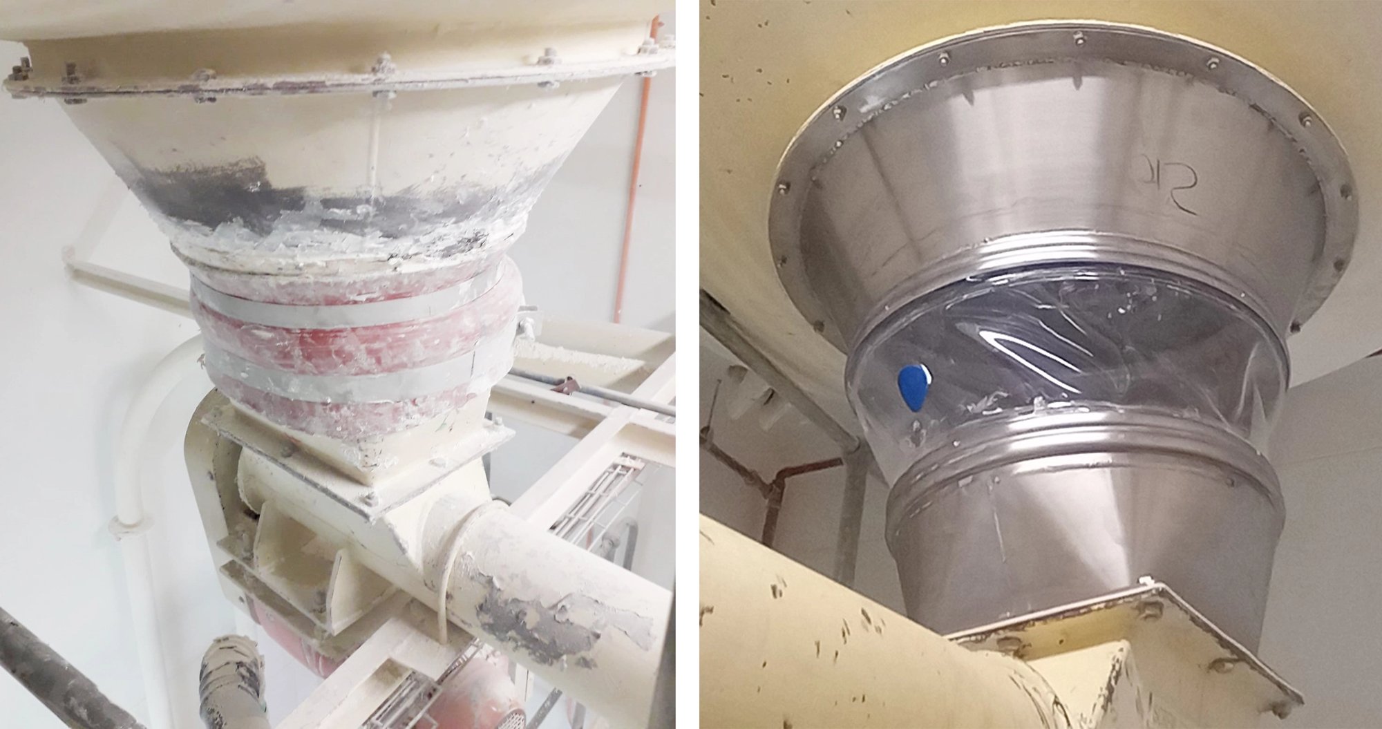 Nestle South Africa - Tapered connector - before & after BFM Nestle South Africa - Tapered connector - before & after BFM