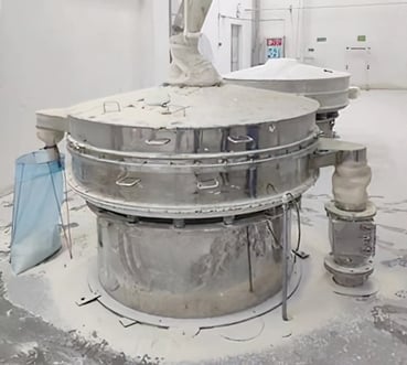 Soy Powder Sifter China - Before Main