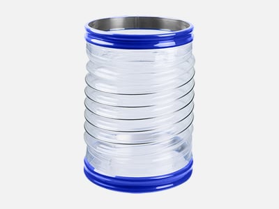 BFM® Flexi Connector on Grey Background