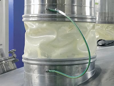 BFM® connectors installed on milk powder factory